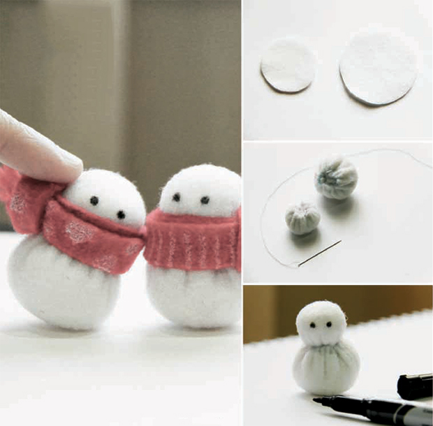 DIY-Mini-Felt-Snowman-onelmon